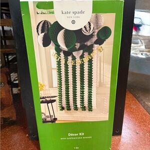 Kate Spade New York x Target Streamer Honeycomb and Customizable Letter Kit